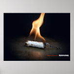 Zilveren Voering van het Poster van de Hysterectom