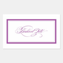 Ziti de Custom_Baked Sticker En Rectangle