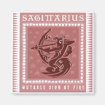 Zodiac Saggitarius Magnets