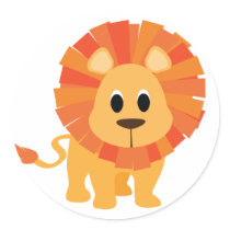 Zoete Leeuw stickers