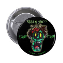 zombi de café badge avec épingle
