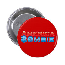 zombi de l'Amérique Badges