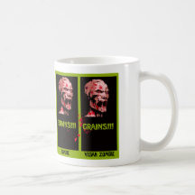 zombi végétalien mug à café