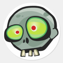 Zombie Jim Sticker