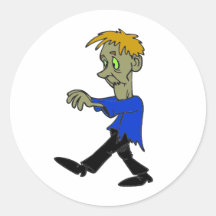 Zombie, Joe Zombie, Grappig, de Zombie van het Hui Stickers