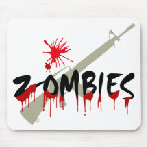Zombieën, Gelukkige Haloween Muis Matten