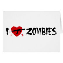 Zombis Carte De Vœux