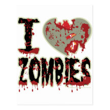 zombis du coeur i cartes postales