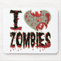 zombis du coeur i tapis de souris