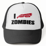 zombis du fusil de chasse i casquettes