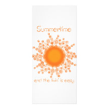 zomer reclamekaart