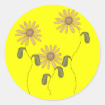 zonnebloemen sticker