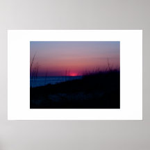 Zonsondergang Plaat