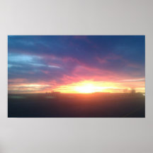 Zonsondergang Plaat