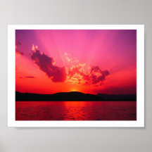 Zonsondergang Posters