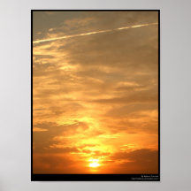 Zonsondergang Print
