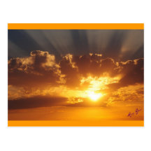 Zonsondergang Wens Kaarten