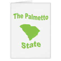 Zuid- Carolina: De staat Palmetto Wenskaart