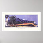 Zuidelijk de Stille Oceaan Gestroomlijnd Daglicht Print