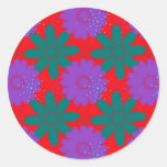 Zuidwesten Megafiori Ronde Stickers