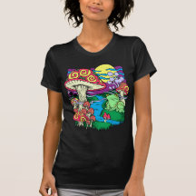 Zwart Licht Poster T T-shirts