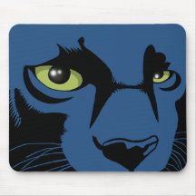 Zwarte Panter Muis Mat