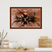 Þe Him Þæt Hrefnagod Gælð Poster (Keuken)