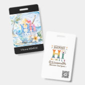ʻOhana HIMELE Badge Nom Shave Ice (Avant & arrière)