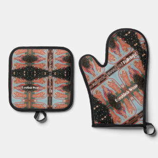 Καλά Χρισ τ ο ύ γ ε ν νAccuSen Pot Holders Ovenwant & Pannenlap Set