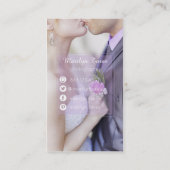 Μ Visitekaartje Fotografe: (Achterkant)