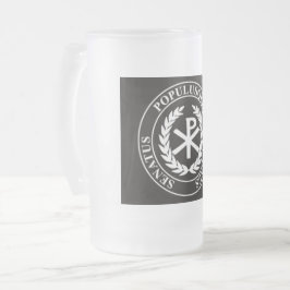 ΧΡ+SPQR Poculum Matglas Bierpul