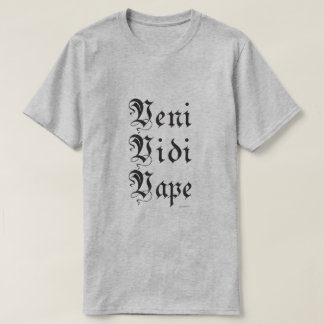 Ω VAPE-Shirt | Veni Vidi Vape | VapeGoat™ T-shirt