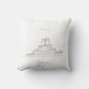 Б Biélь е л а р у М с Coussin de  de Minsk  de  de