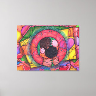 В о bij н bij de installatie bij de е bij de invoe canvas afdruk