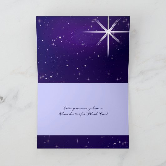 С ичстB,onderаb.d. Kerstkaart in het Russisch Feestdagen Kaart (Binnen)