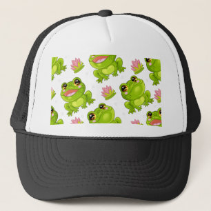 С cartoon kikkers trucker pet