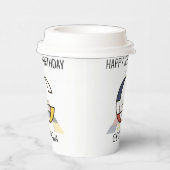 С ol Neoplasticisme Style Monogram. Brief G Papieren Bekers (Rechts)