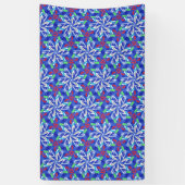 С sneeuwvlokken spandoek (Verticaal)