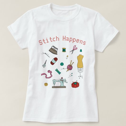 С ustom couture et outils d'artisanat T-shirt (Design devant)