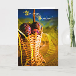 ХристосВоскрес! (Gelukkige Pasen!) Feestdagen Kaart