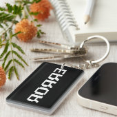 Я OЯ Я Ǝ | FOUT SLEUTELHANGER (Voorkant Rechts)