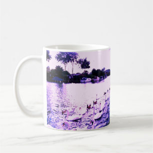 •·♥Яömǻñtî¢ Zwanenmeer Klassieke Mok♥·• Koffiemok