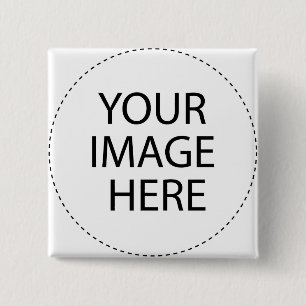 Ѻ Ѳѻ о・ CREËER UW EIGEN KLANT - PERSONEELSBLANK Vierkante Button 5,1 Cm