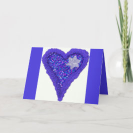 מָגֵן דָוִד Star of David Israël feestkaart Bedankkaart