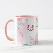 اسمن ورة Norah Arabische naam Mok (Links)