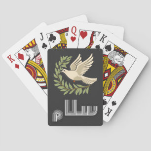 سلام VREDESDUIF: Gerechtigheid neemt vlucht Pokerkaarten