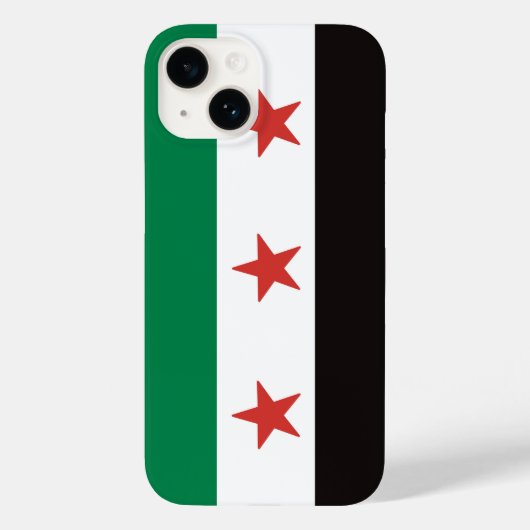 علم سوريا Syrië vlag Case-Mate iPhone Case (Achterkant)