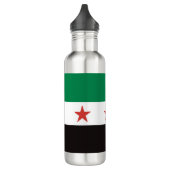 علم سوريا Syrië vlag Waterfles (Links)