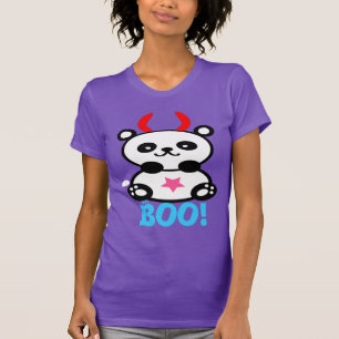 ஐ ♥ Devilish mignon bébéPanda T-shirt femme Jersey
