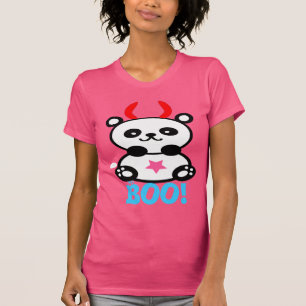 ஐ ♥ Duivels Schattige BabyPanda Vrouwen Jersey T-S T-shirt
